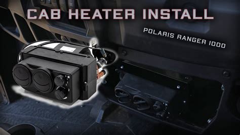 installing cab heater 